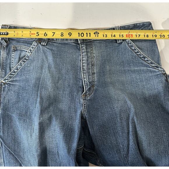 Duluth Trading Men's 38 X 30 Flex Ballroom Relaxed Fit Carpenter Jeans - Picture 10 of 11